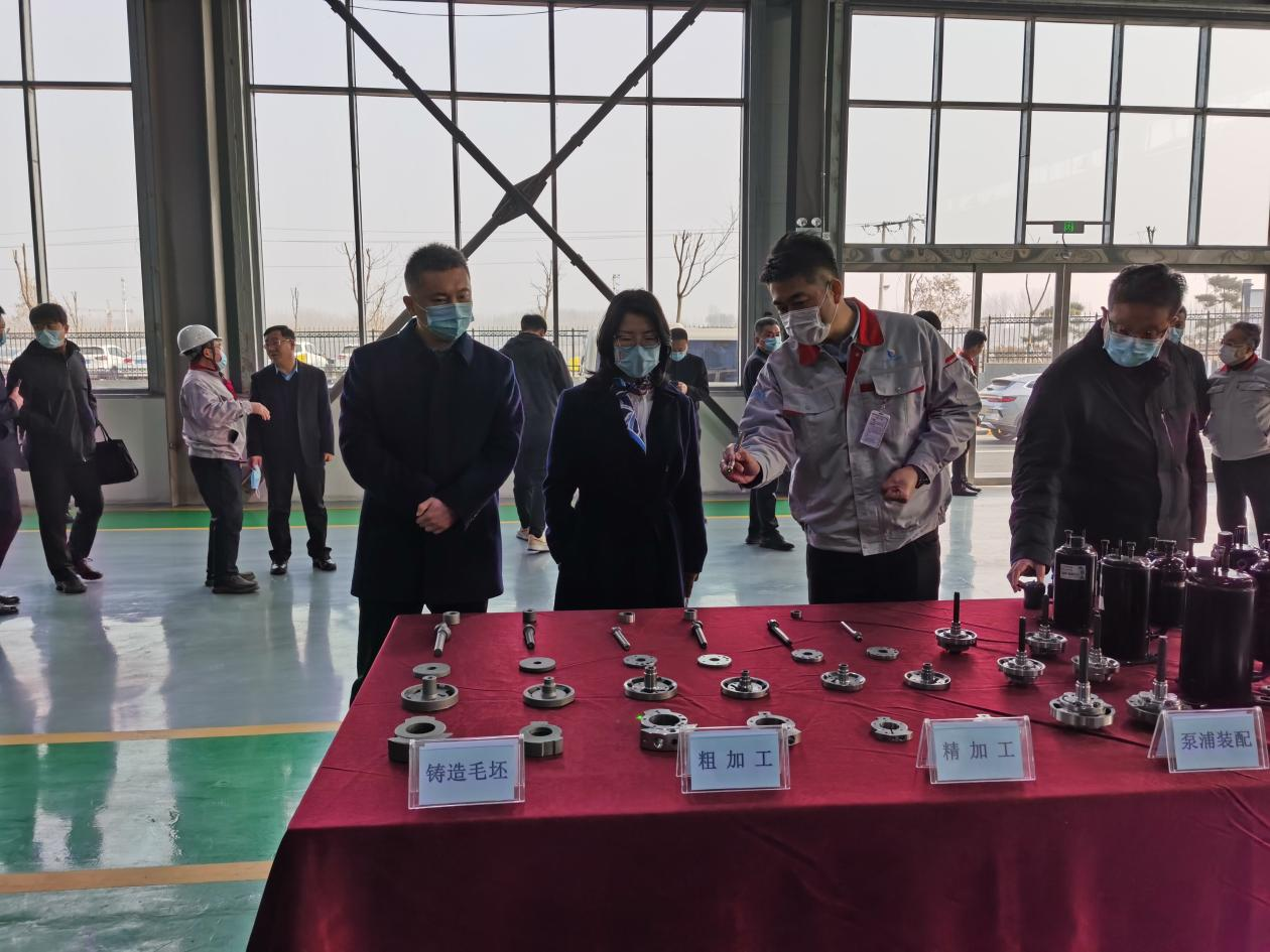 臨汾市委常委、洪洞縣委書記張潞萍一行蒞臨我司調研指導工作